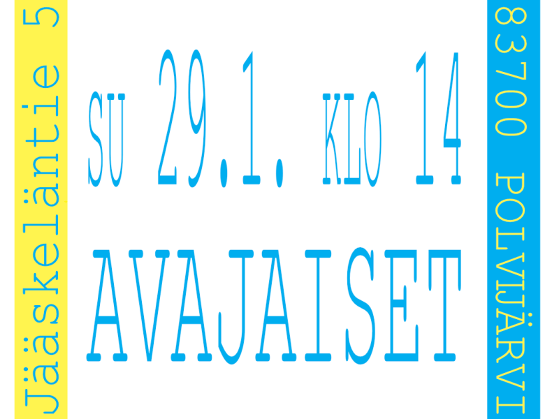 Armon Keitaan avajaisia vietetään sunnuntaina 29.1. klo&nbsp;14